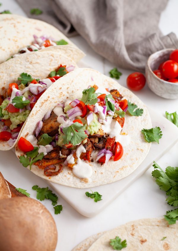 Easy Traybake Fajitas - SO VEGAN