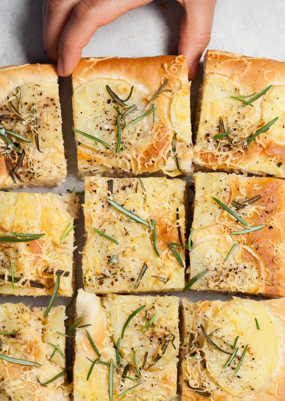 Cheezy Potato Focaccia