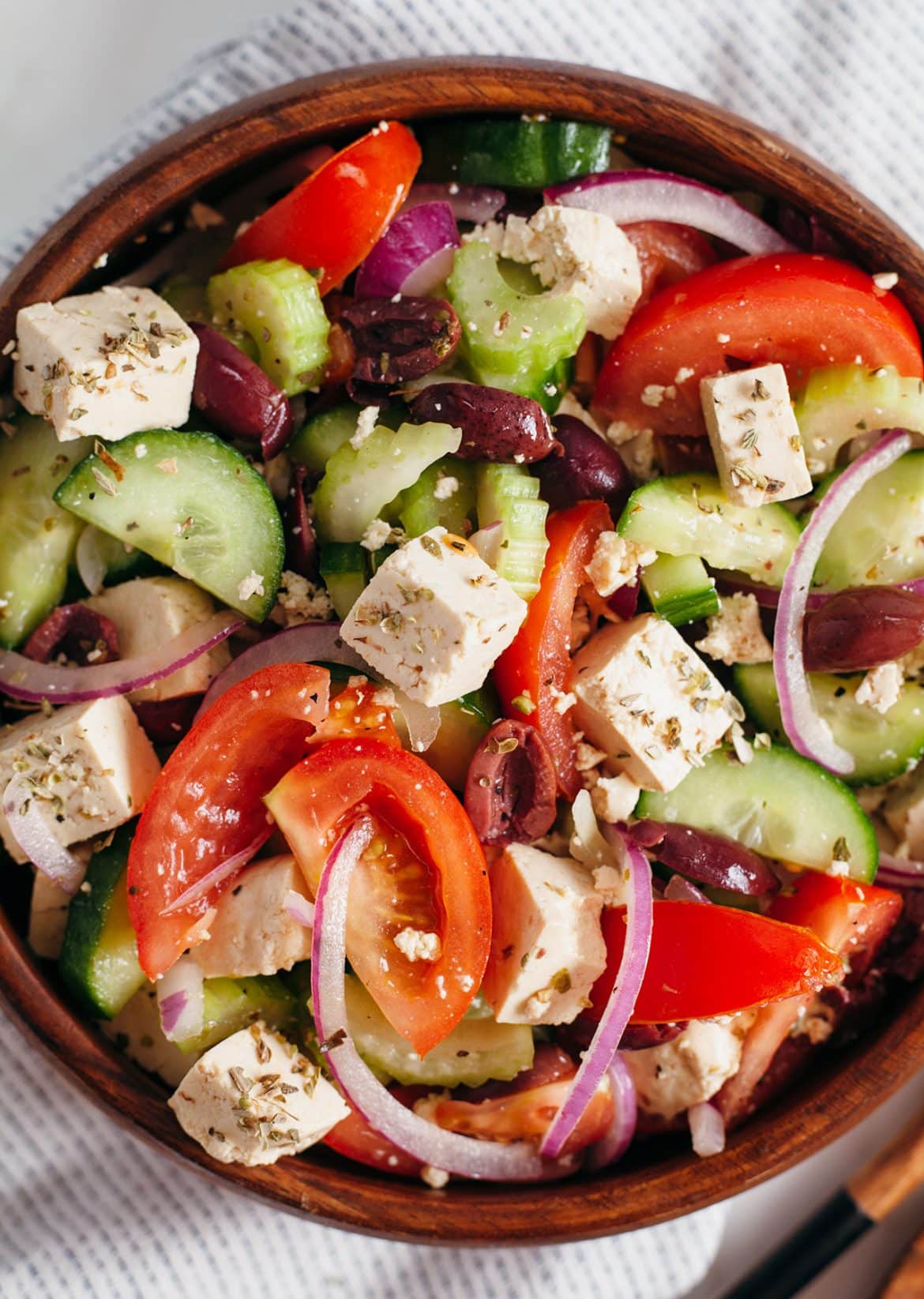 Greek Salad - SO VEGAN