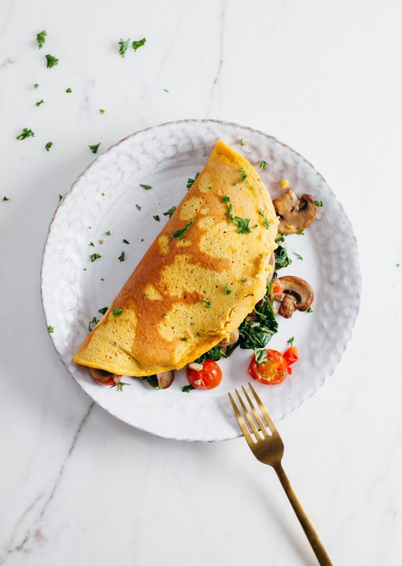 Vegan Omelette - SO VEGAN