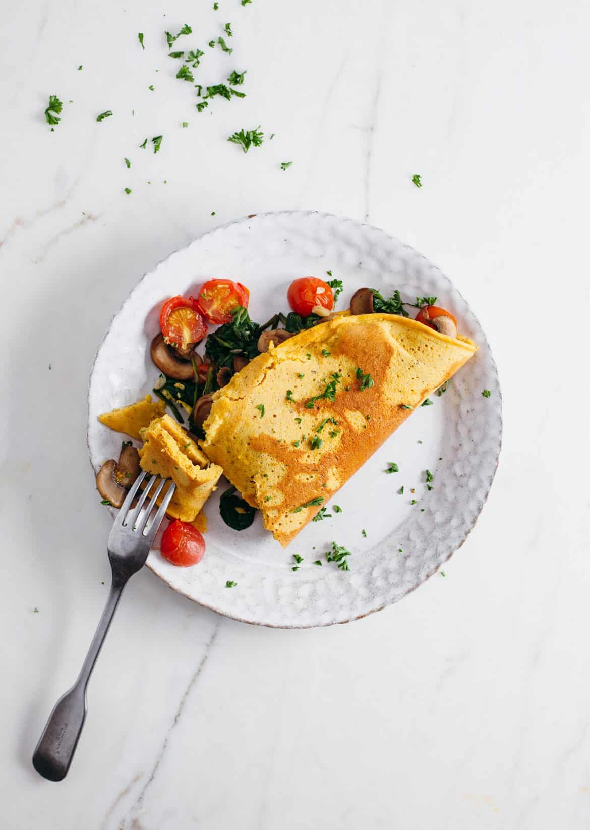 Vegan Omelette - SO VEGAN