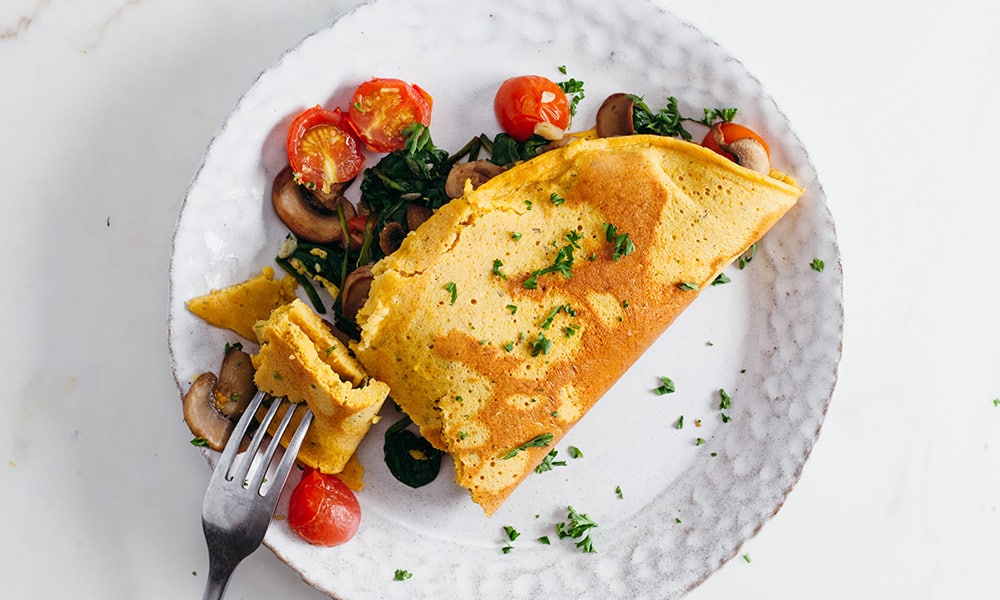 Vegan Omelette - SO VEGAN