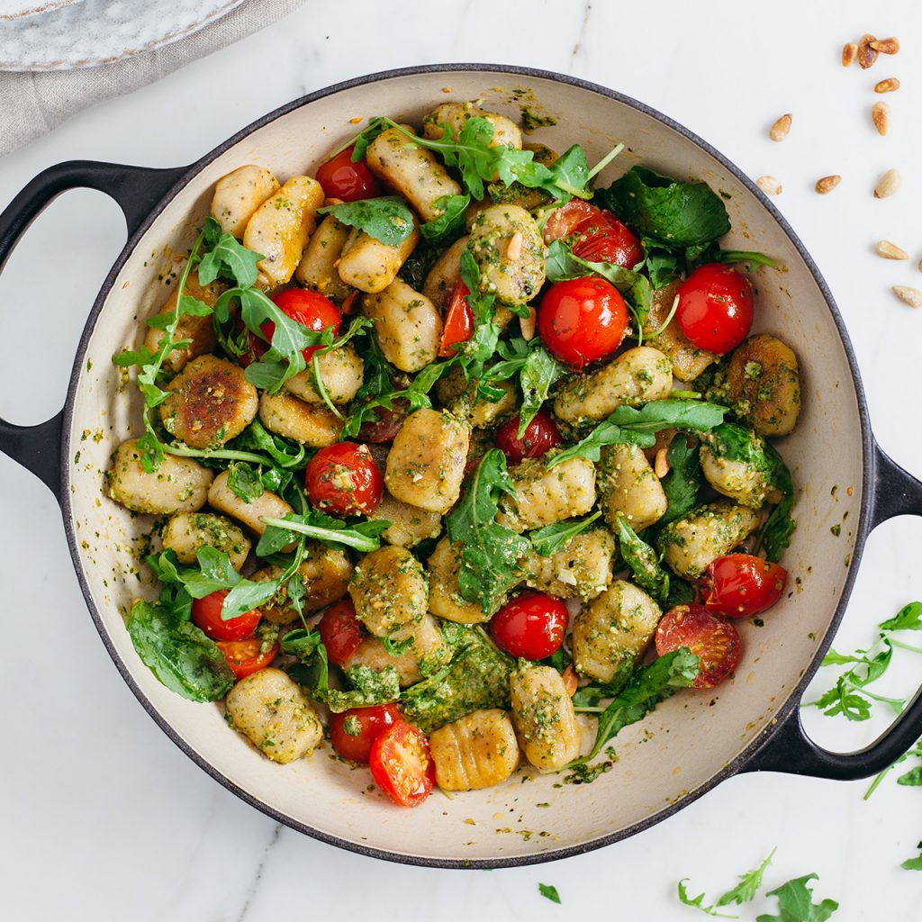 Rocket Pesto Gnocchi - So Vegan