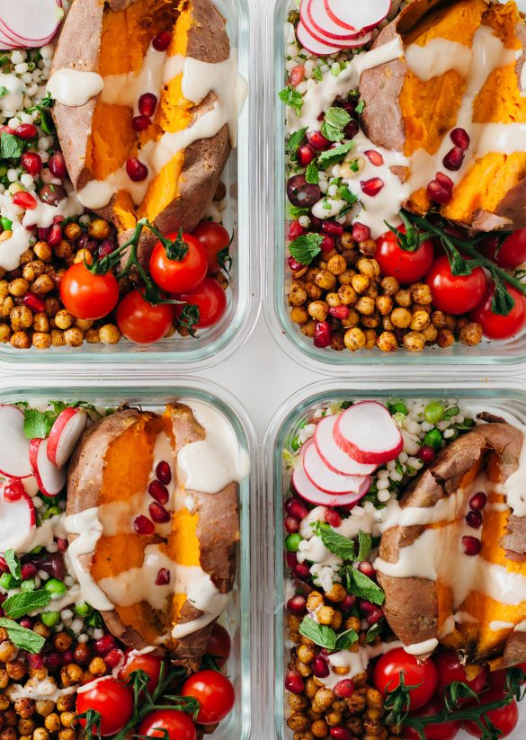 Healthy Middle-Eastern Inspired Meal-Prep - SO VEGAN