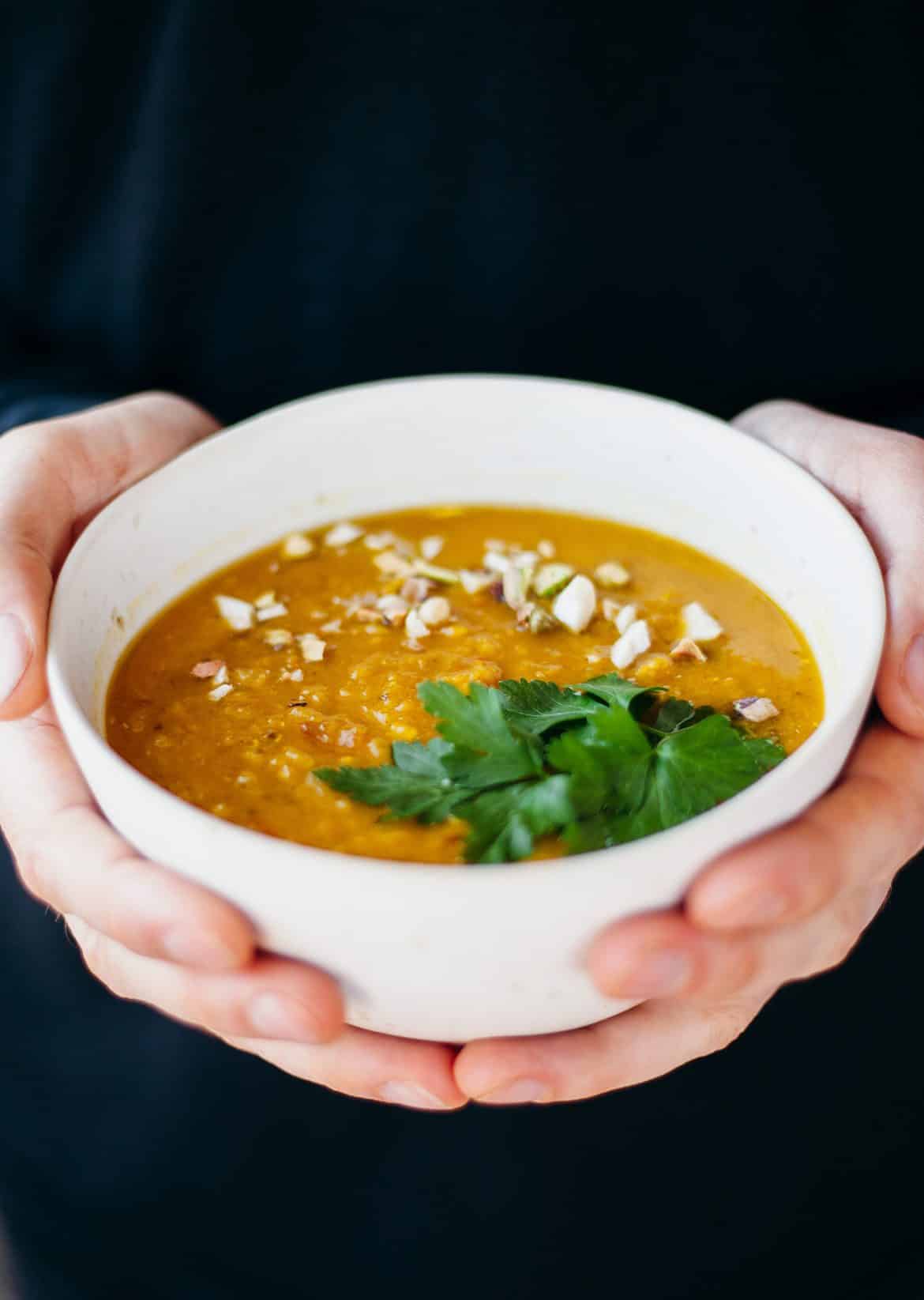 Simple Store-Cupboard Dhal Soup - SO VEGAN