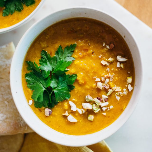 Simple Store-Cupboard Dhal Soup - SO VEGAN