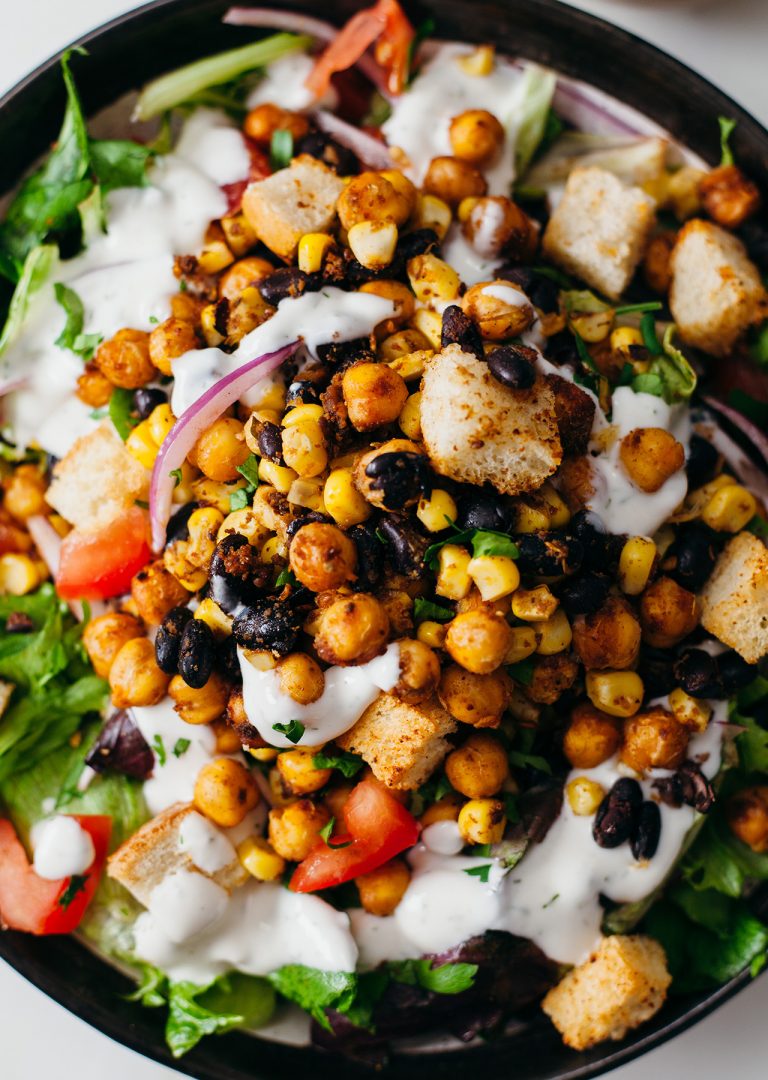 Smoky Tex-Mex Salad - SO VEGAN