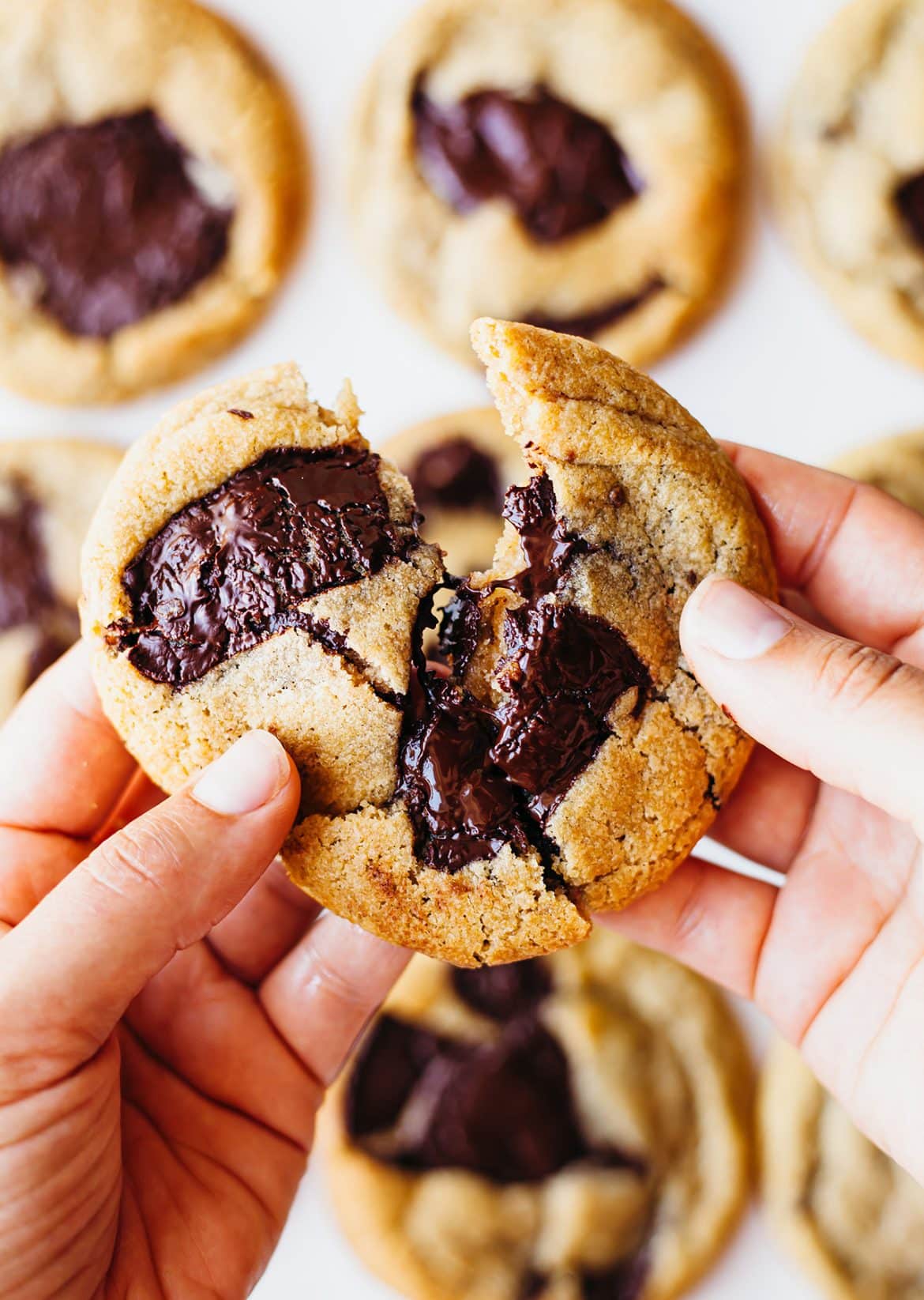 Chewy Chocolate Chunk Cookies - SO VEGAN