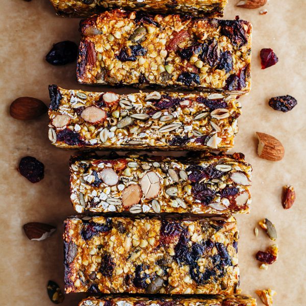 Homemade Energy Bars - So Vegan