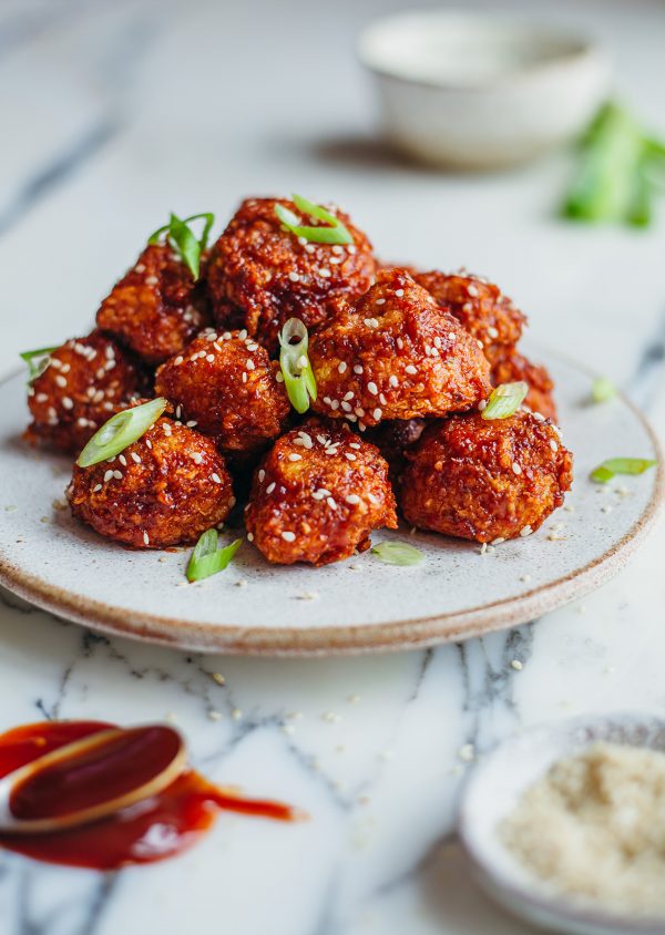 Cauliflower BBQ Wings - SO VEGAN