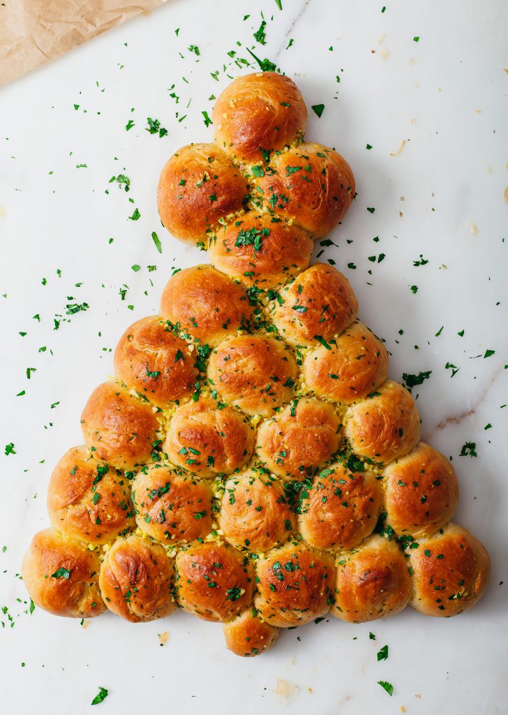Christmas Tree Garlic Bread Sharer - SO VEGAN