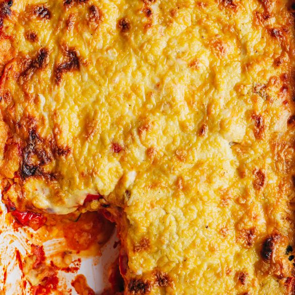 Roasted Vegetable Lasagne - SO VEGAN
