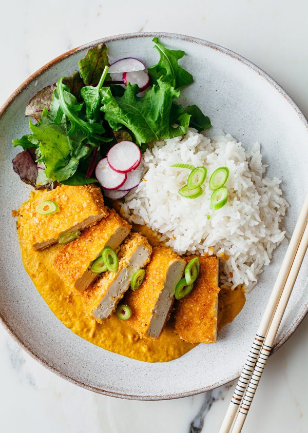 Tofu Katsu Curry - SO VEGAN