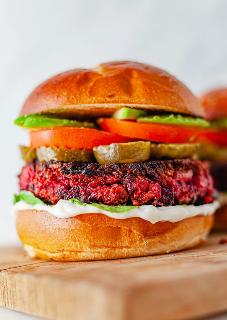 Beetroot Burger - SO VEGAN