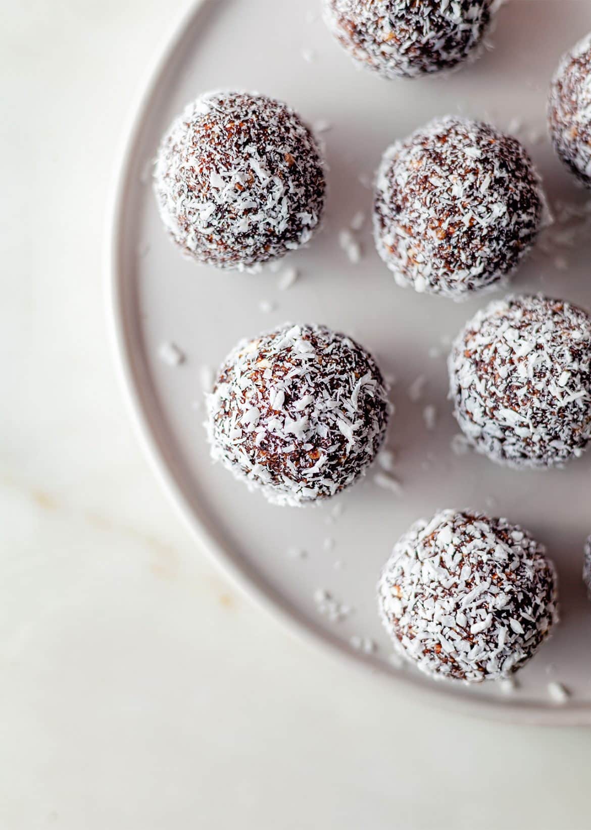 Chocolate Cherry Energy Balls - SO VEGAN