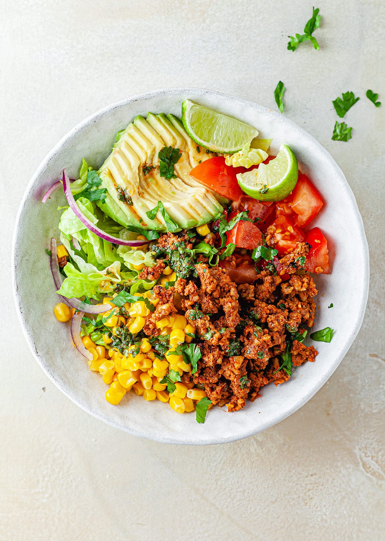 Mexican Style Salad Bowl - SO VEGAN
