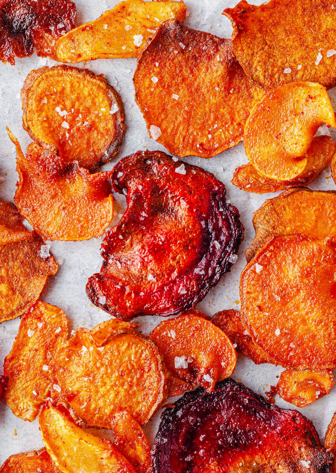 Homemade Vegetable Crisps - SO VEGAN