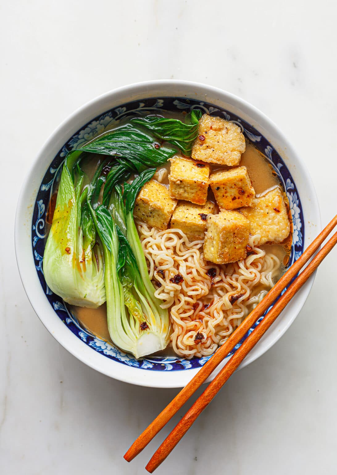 Easy Peanut Butter Ramen - SO VEGAN