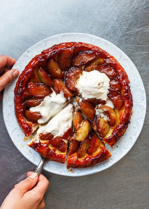 Vegan Plant Based Tarte Tatin Recipe