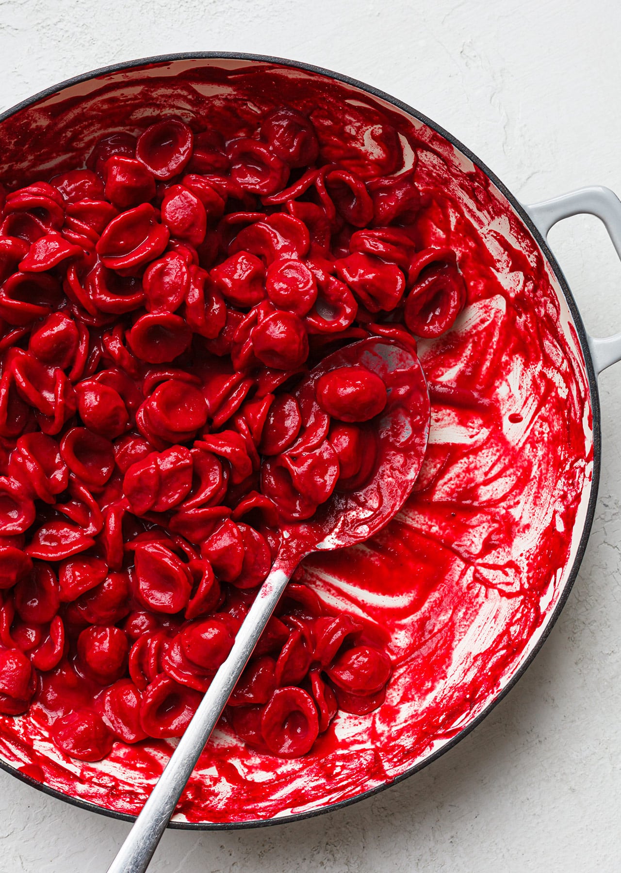 Plant Based Vegan Beetroot Pasta With Tofu Cream Cheese Recipe