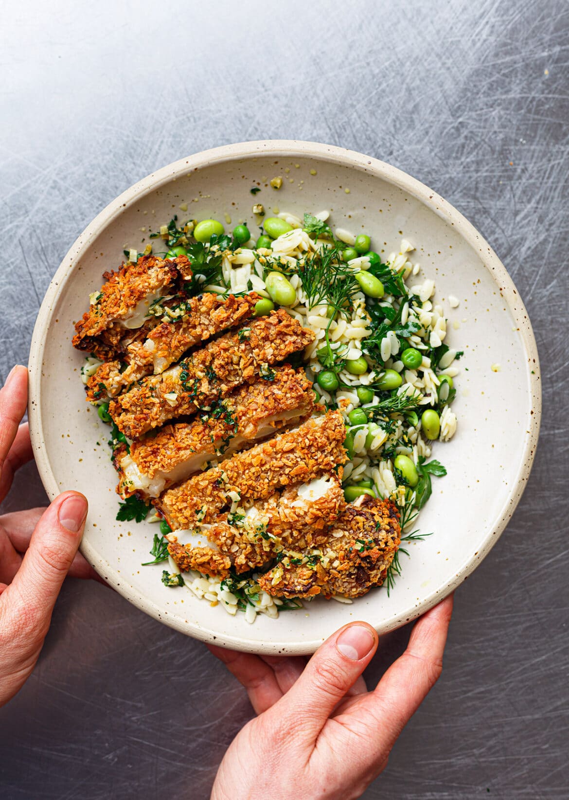 Plant Based Vegan Cheat's Cauliflower Kiev Steaks Recipe