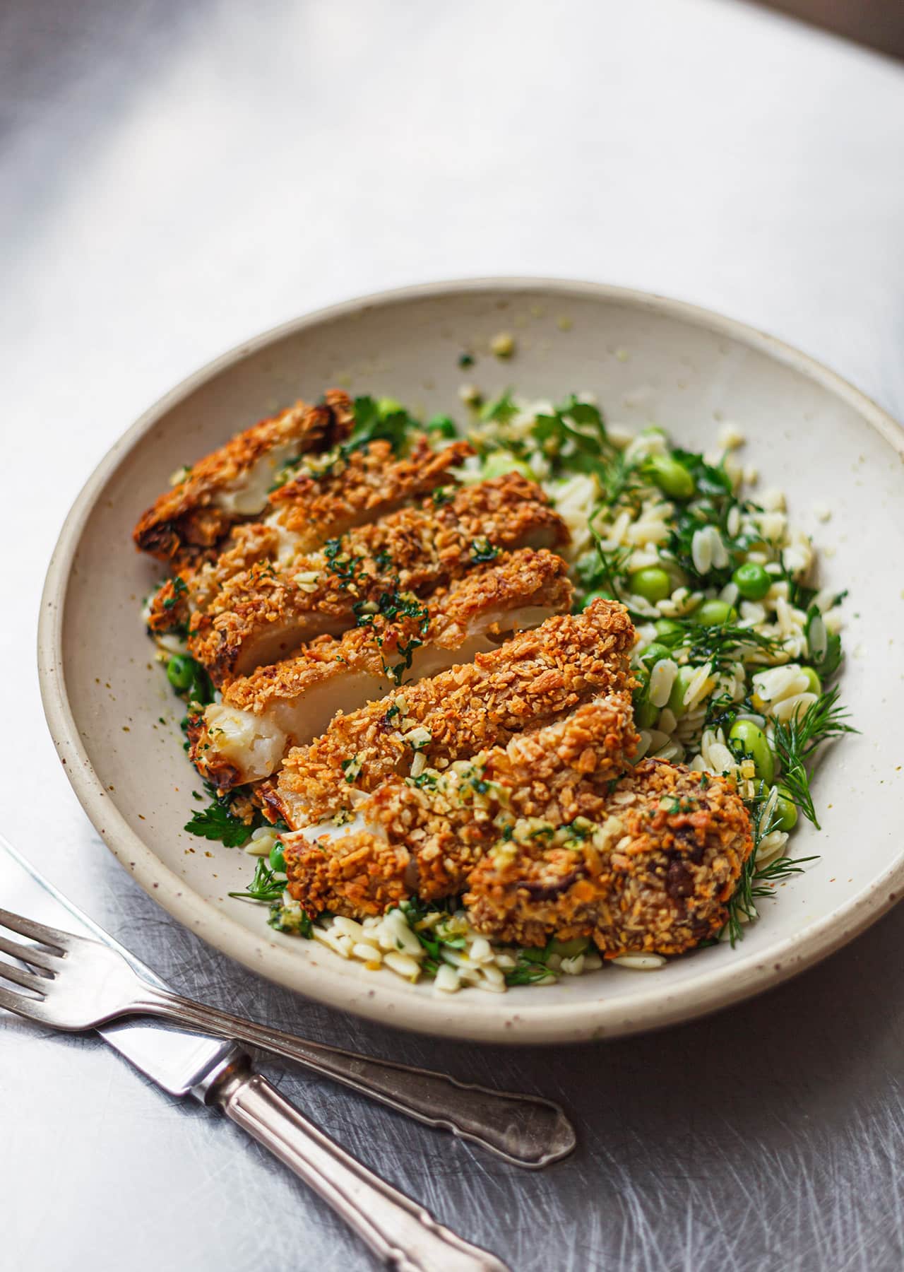 Plant Based Vegan Cheat's Cauliflower Kiev Steaks Recipe