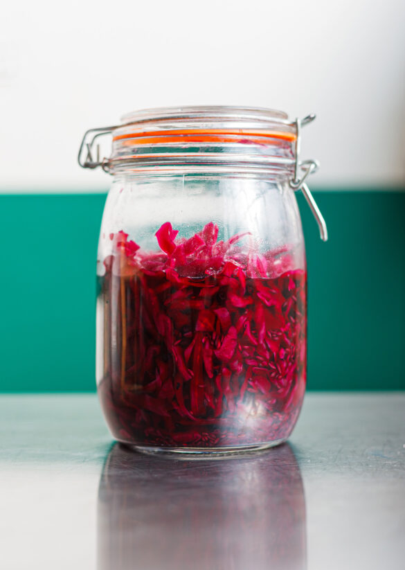 Homemade Pickled Red Cabbage Recipe