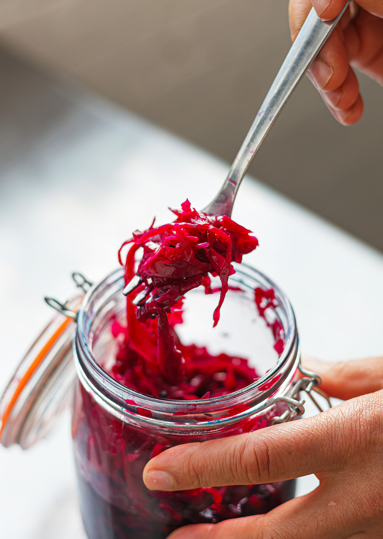 Homemade Pickled Red Cabbage Recipe